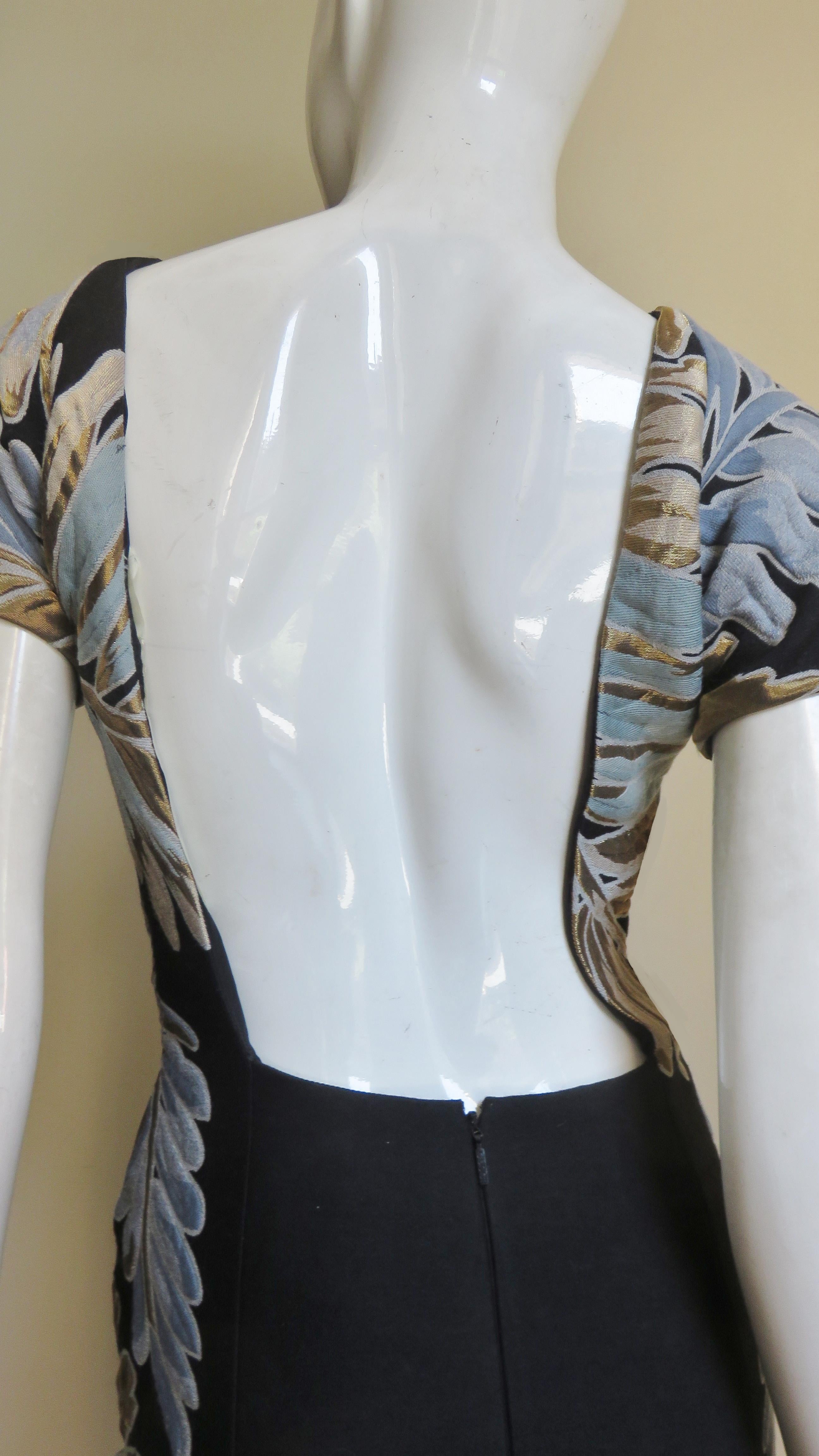 Gucci - Robe dos nu en soie, printemps-été 2013 en vente 7