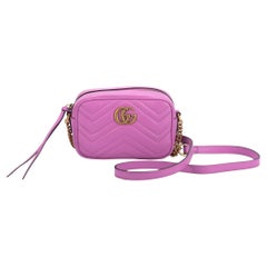 Gucci New Small Mauve Marmont Cross Body