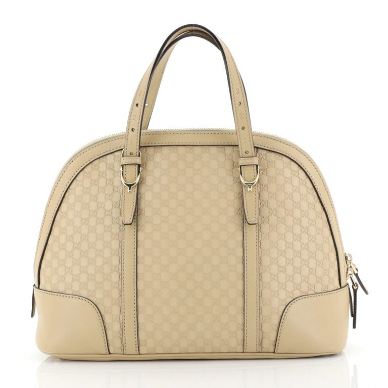 Gucci Nice Top Handle Bag Microguccissima Leather Small at 1stDibs