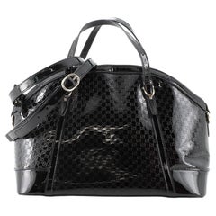Gucci Nice Top Handle Bag Microguccissima Patent Medium