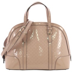Gucci Nice Top Handle Bag Microguccissima Patent Small