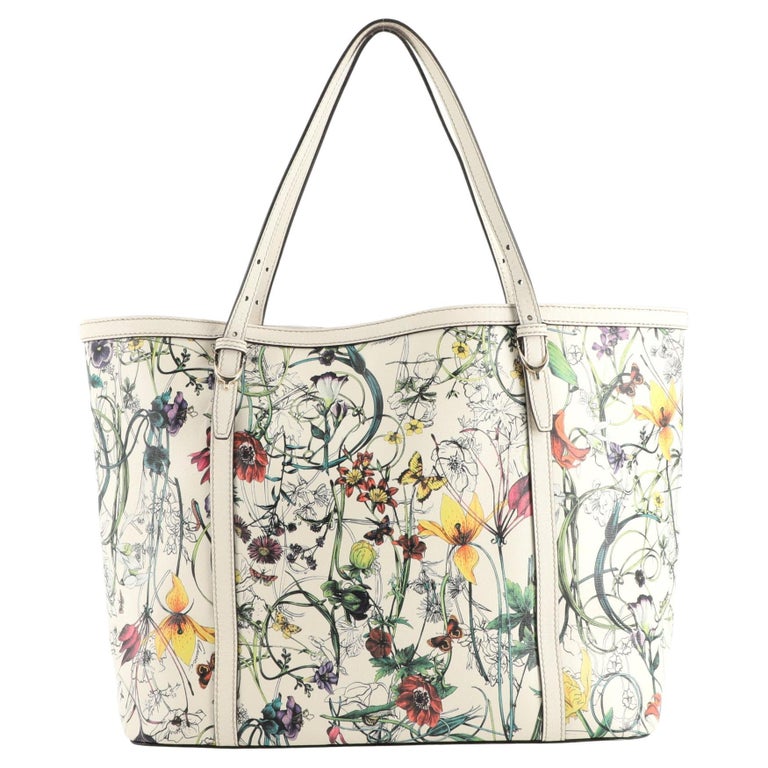 Gucci Flora Azure Medium Floral Handbag Italy Bag Handbag Flower