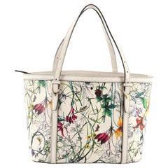 Gucci Nice Tote Floral Printed Leather Small