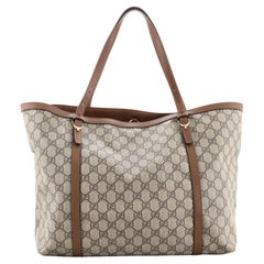 Gucci Nice Tote GG aus beschichtetem Segeltuch Medium