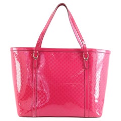 Gucci Nice Tote Microguccissima Patent Medium