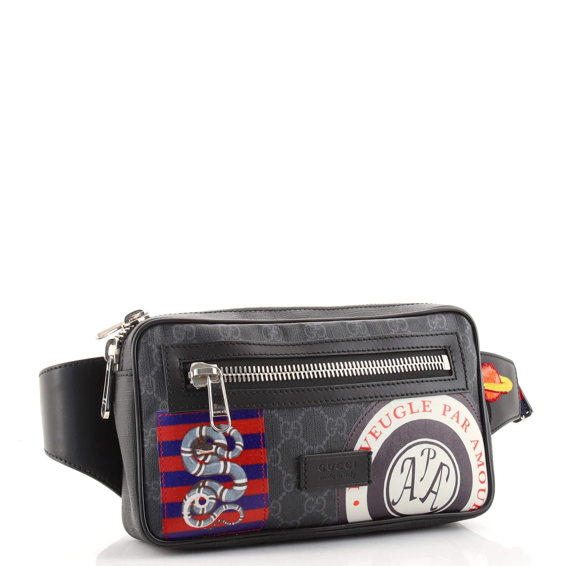 gucci courrier waist bag