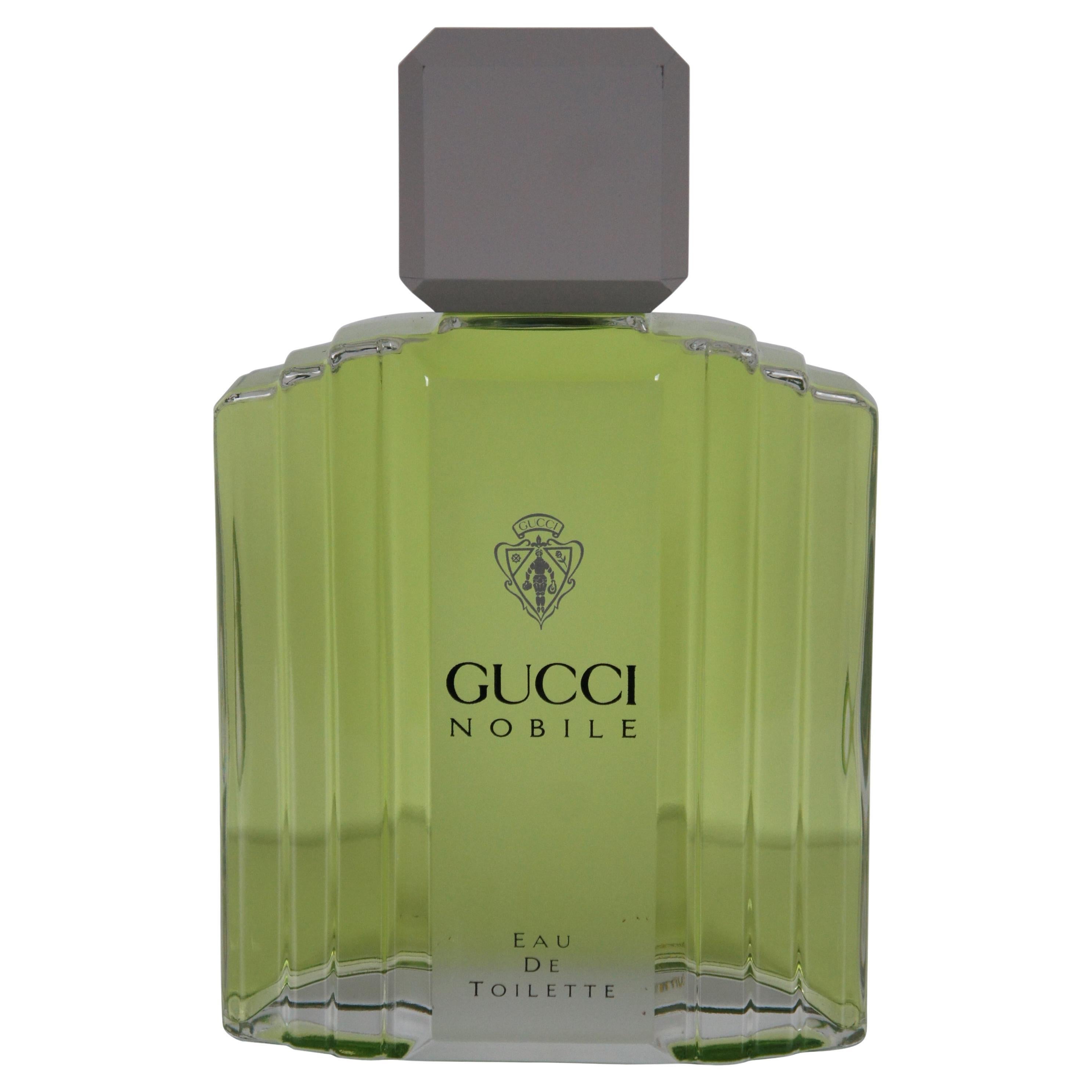 Gucci Nobile Eau Toilette Factice Dummy Cologne Perfume Bottle Store Display For Sale