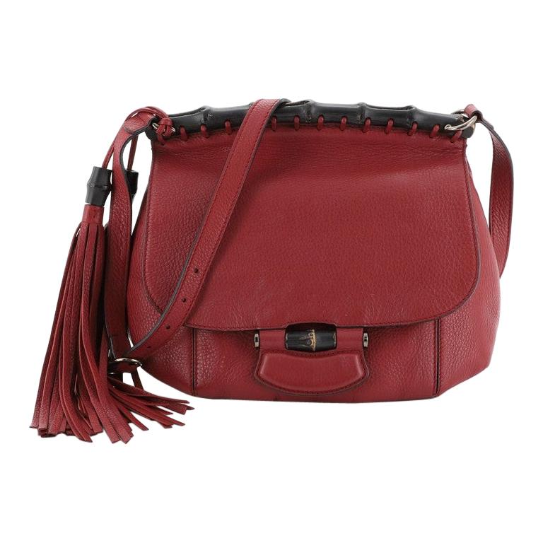 Gucci Nouveau Crossbody Bag Leather Medium