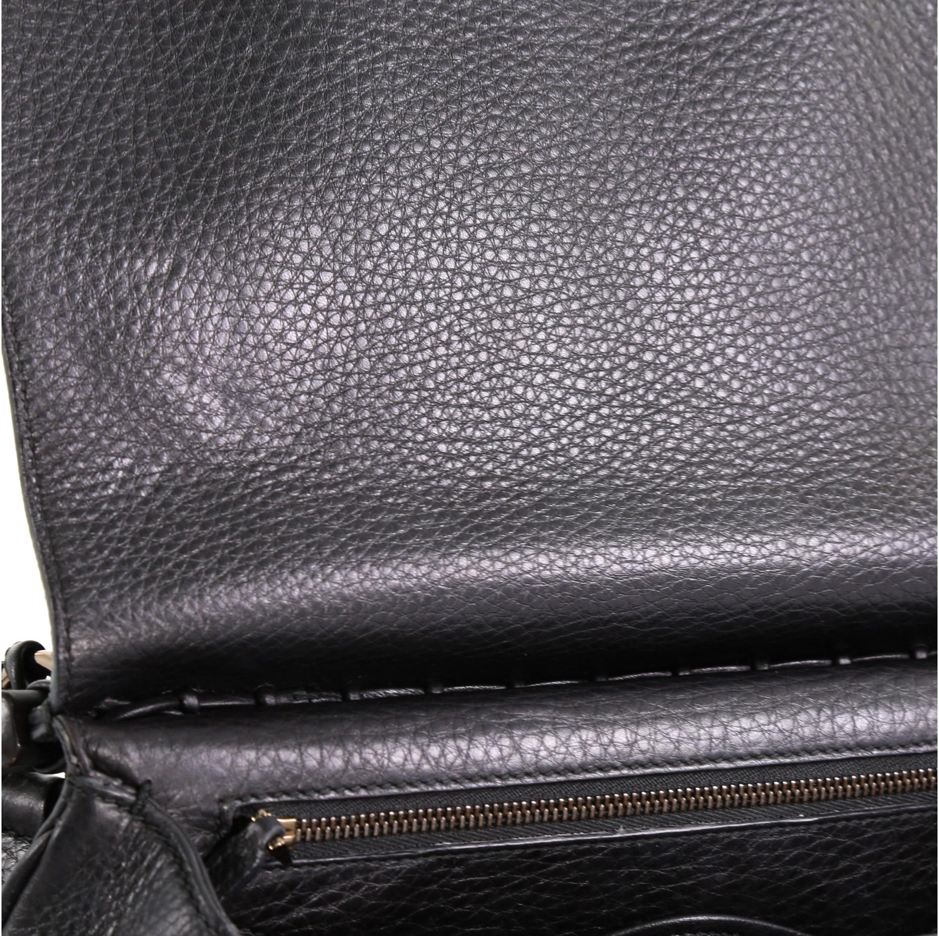 Gucci Nouveau Fringe Crossbody Bag Leather Medium 1