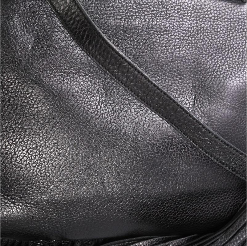 Women's Gucci Nouveau Fringe Crossbody Bag Leather Medium