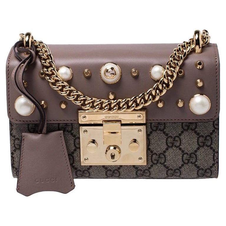 gucci nude disco bag