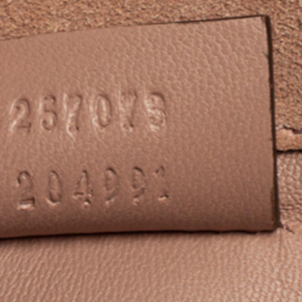 Gucci Nude Micro Guccissima Patent Leather Broadway Clutch 2