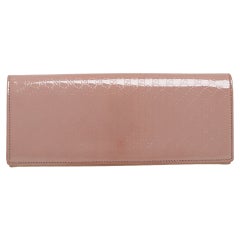 Gucci Nude Microguccissima Broadway Abend Clutch aus Lackleder