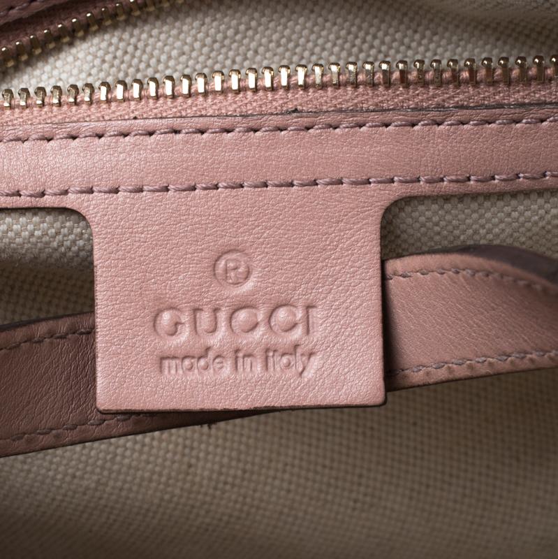 Gucci Nude Microguccissima Patent Leather Nice Satchel 1