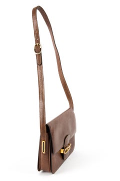 Gucci Nut Leather Shoulder Bag