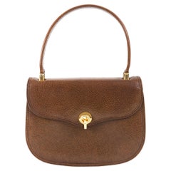 Gucci Nut Leather Top Handle Bag