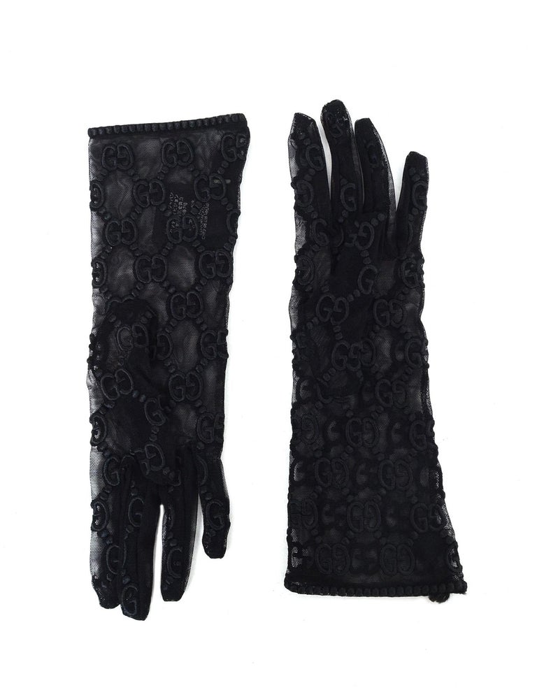 Gucci Tulle gloves, Women's Accessories