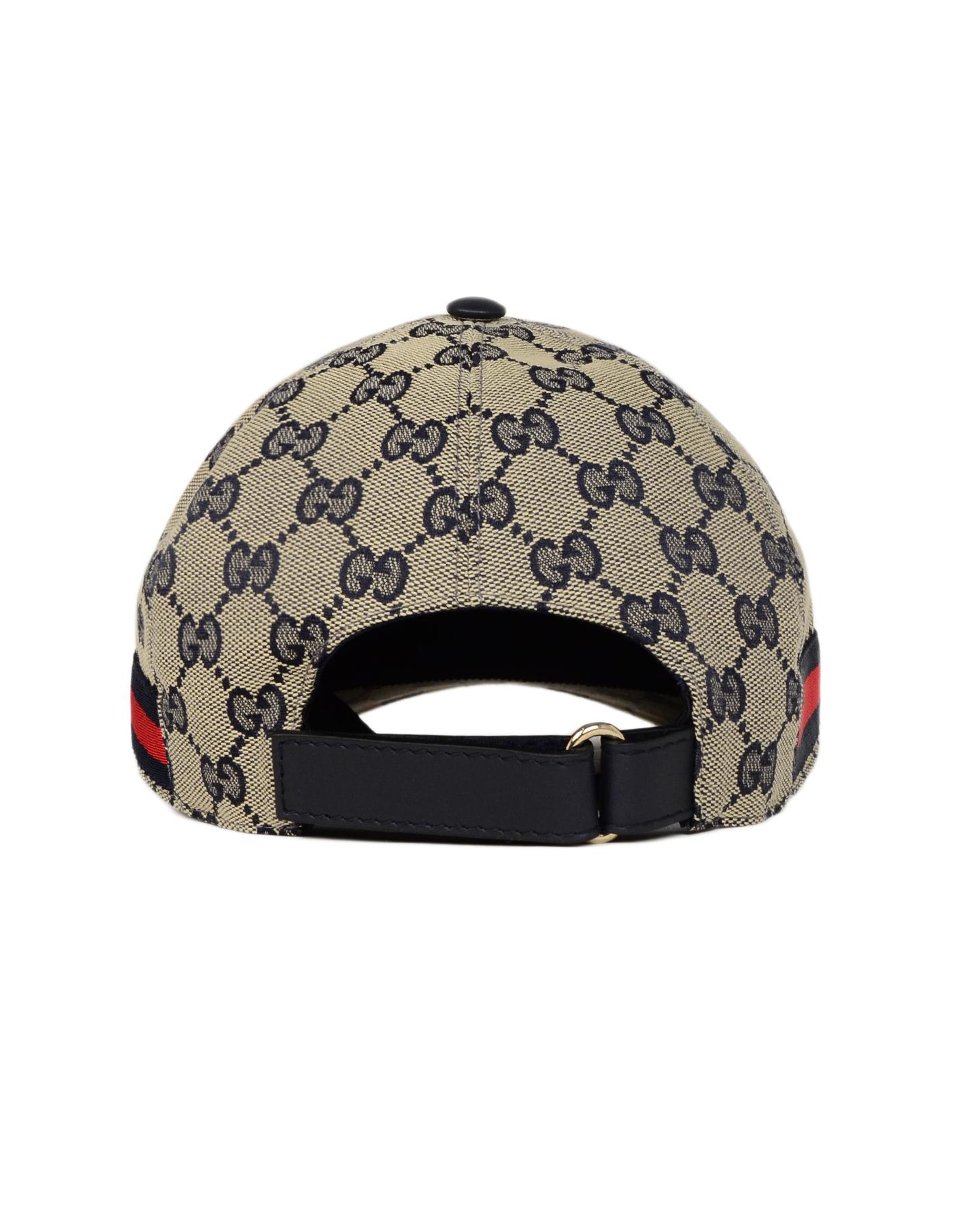 gucci monogram cap