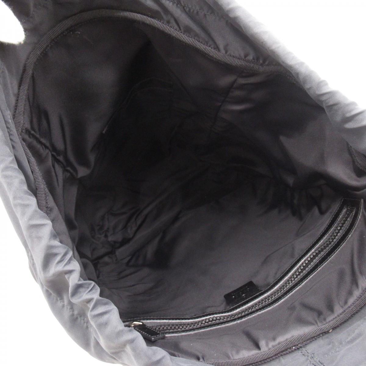 Women's or Men's Gucci Nylon Black Web Detail Techno Backpack For Sale