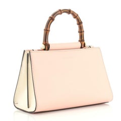 Gucci Nymphaea Top Handle Bag Leather Mini