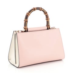 Gucci Nymphaea Top Handle Bag Leather Mini