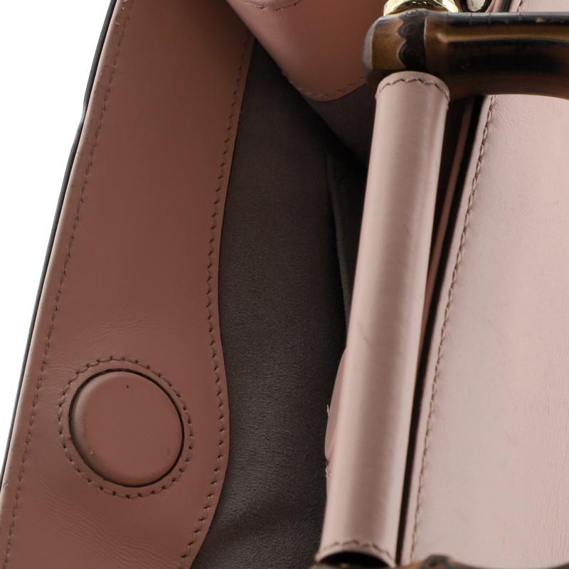 Gucci Nymphaea Top Handle Bag Leather Mini 3