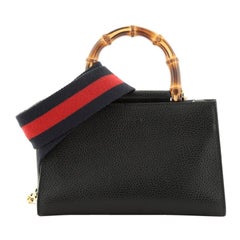 Gucci Nymphaea Top Handle Bag Leather Mini Gucci Nymphaea Top Handle Bag Leather Mini