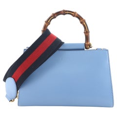 Gucci Nymphaea Top Handle Tasche Leder Mini