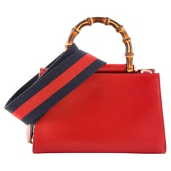 Gucci Nymphaea Top Handle Bag Leather Mini