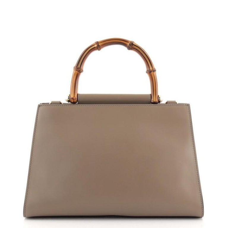Gucci Nymphaea Top Handle Bag Leather Small at 1stDibs
