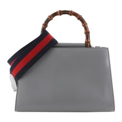 Gucci Nymphaea Top Handle Bag Leather Small 