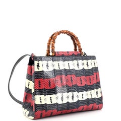 Gucci Nymphaea Top Handle Bag Python Medium