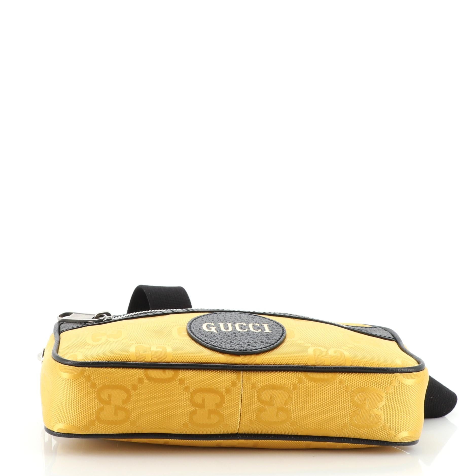 Gucci Off The Grid Belt Bag GG Econyl In Good Condition In NY, NY
