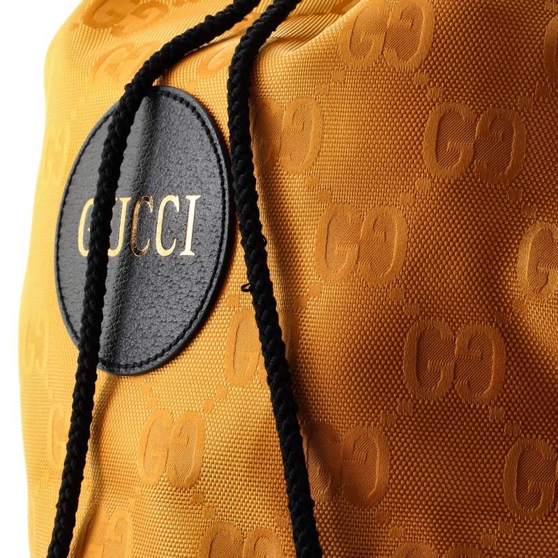 Gucci Off The Grid Drawstring Backpack GG Econyl 2