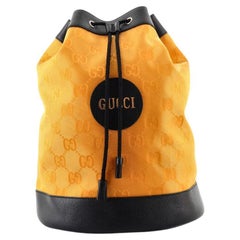 Gucci Off The Grid Drawstring Backpack GG Econyl