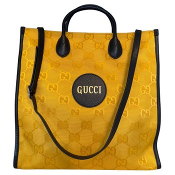 Sac en nylon jaune Gucci Off The Grid