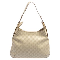 Gucci Off White Guccissima Leather Creole Hobo