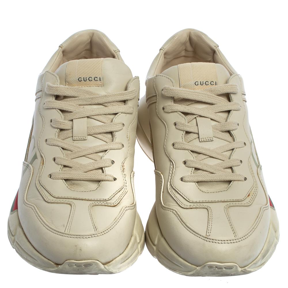 gucci off-white rhyton sneakers