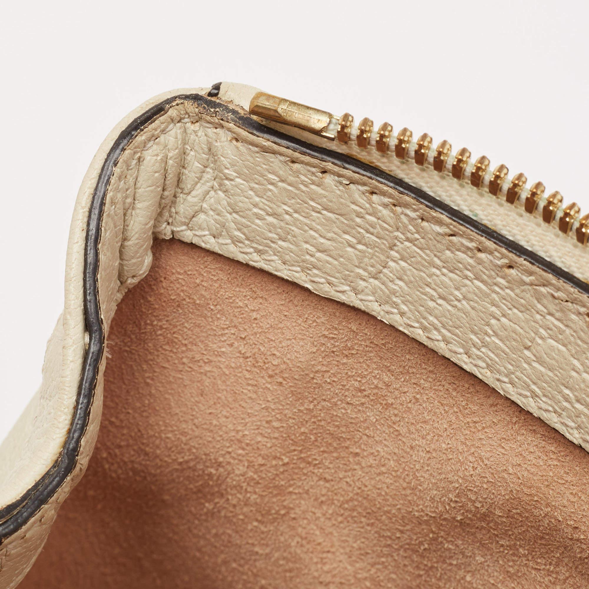 Gucci Off White Leather Small Ophidia Tote 10