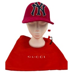 Gucci Official NY Yankee Baseball Cap 2018 NWT 55-59cm w/Dust Cover