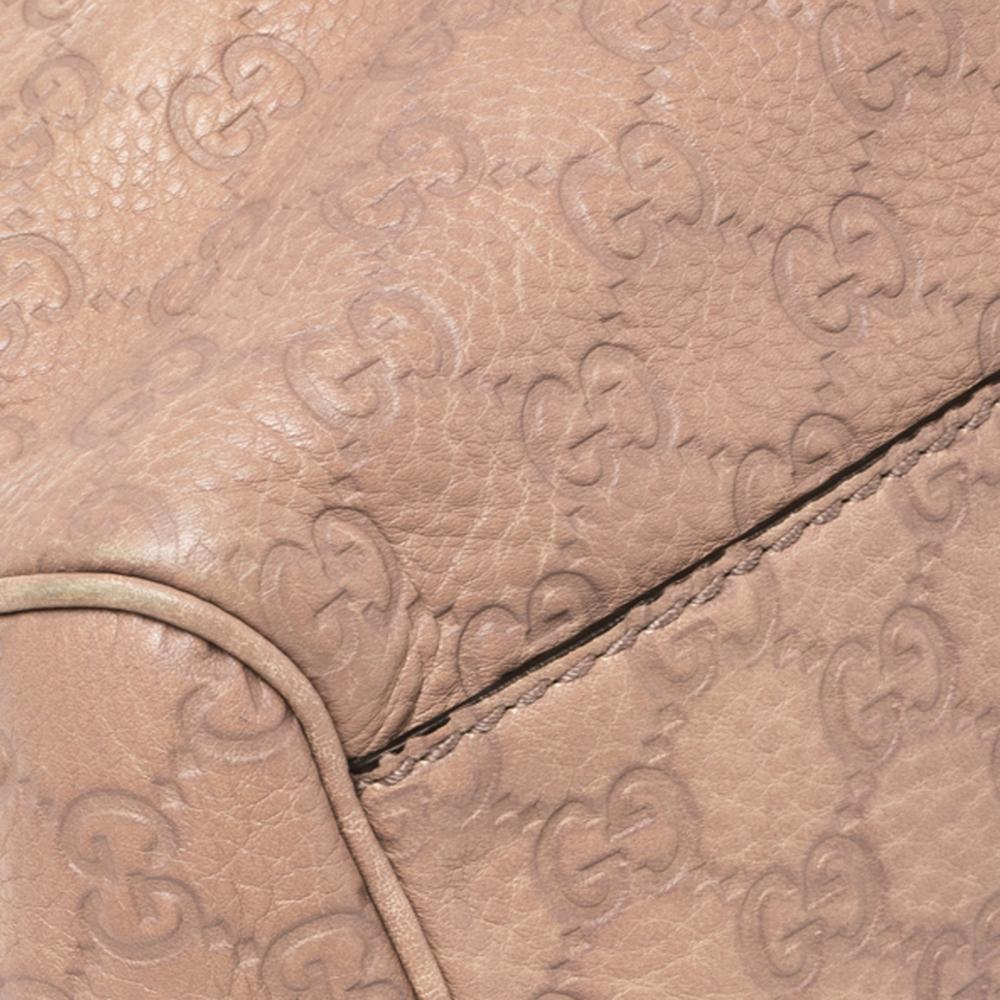 Women's Gucci Old Rose Guccissima Leather Medium Sukey Tote