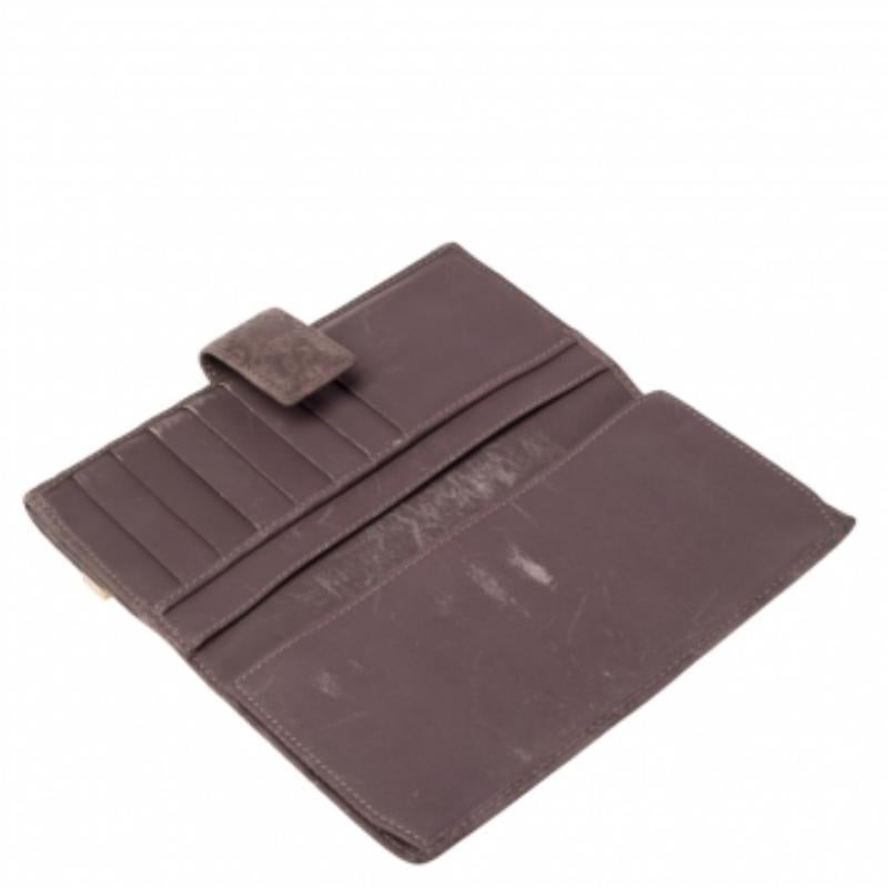 Gucci Old Rose Guccissima Leather Trademark Continental Wallet 4