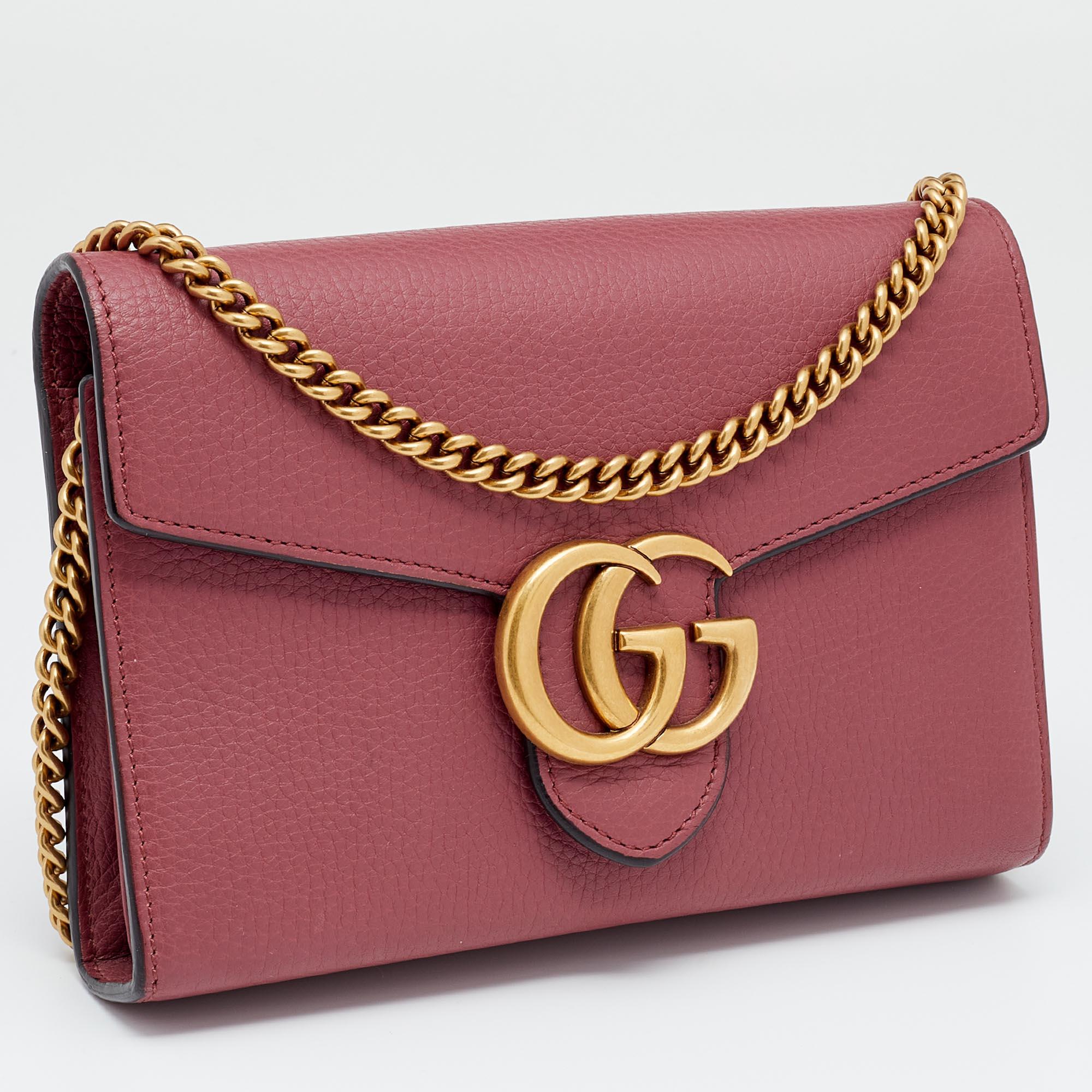 gucci marmont rose beige