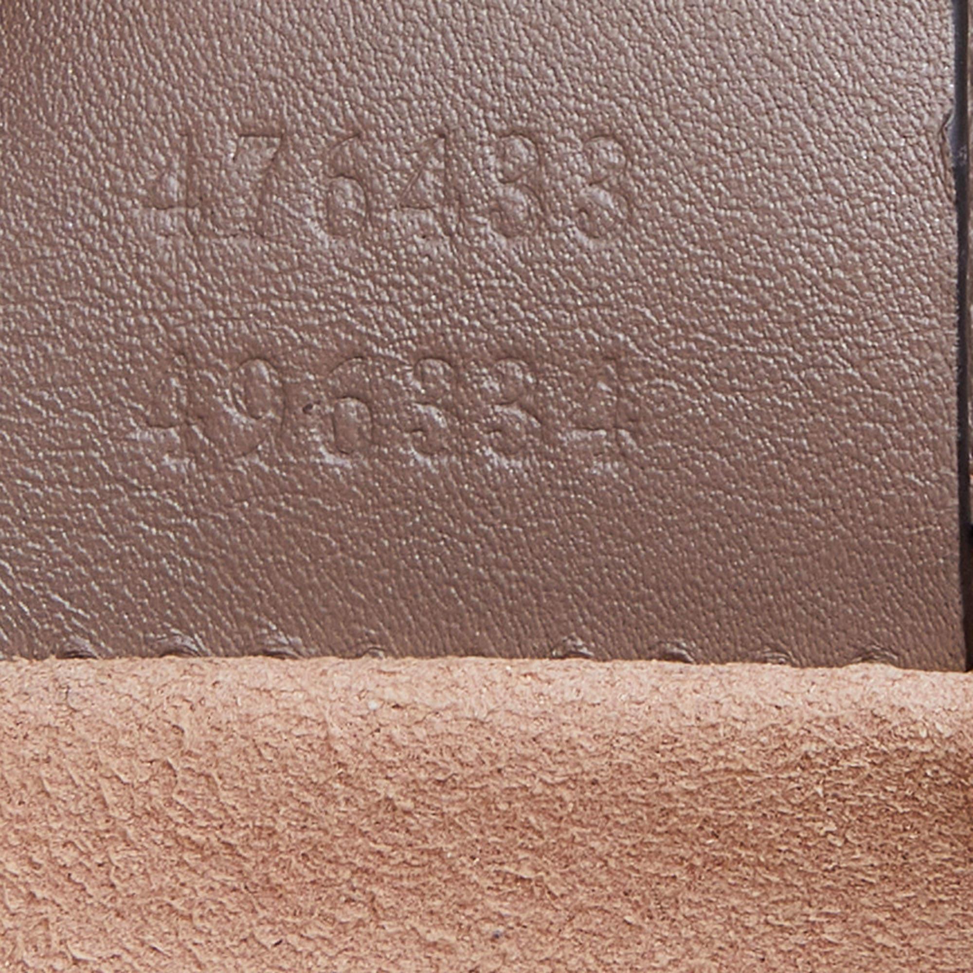 Gucci Old Rose Matelassé Leather Super Mini GG Marmont Bag 7