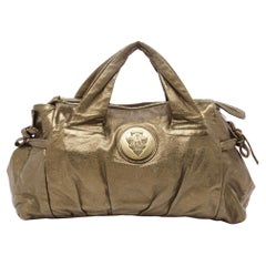 Gucci Olive Green Leather Hysteria Tote