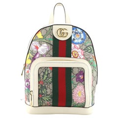 Gucci Ophidia Backpack Flora GG Coated Canvas Small