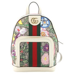 Gucci Ophidia Backpack Flora GG Coated Canvas Small