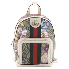 Gucci Ophidia Backpack Flora GG Coated Canvas Small