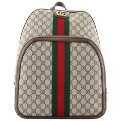 Gucci Ophidia Rucksack GG aus beschichtetem Segeltuch Medium