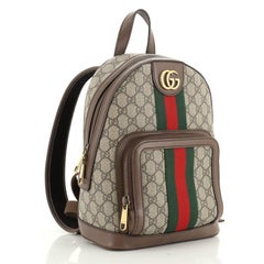 Gucci Ophidia Backpack GG Coated Canvas Small